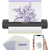 MUNBYN ITP06 front view tattoo stencil printer for studio and mobile work