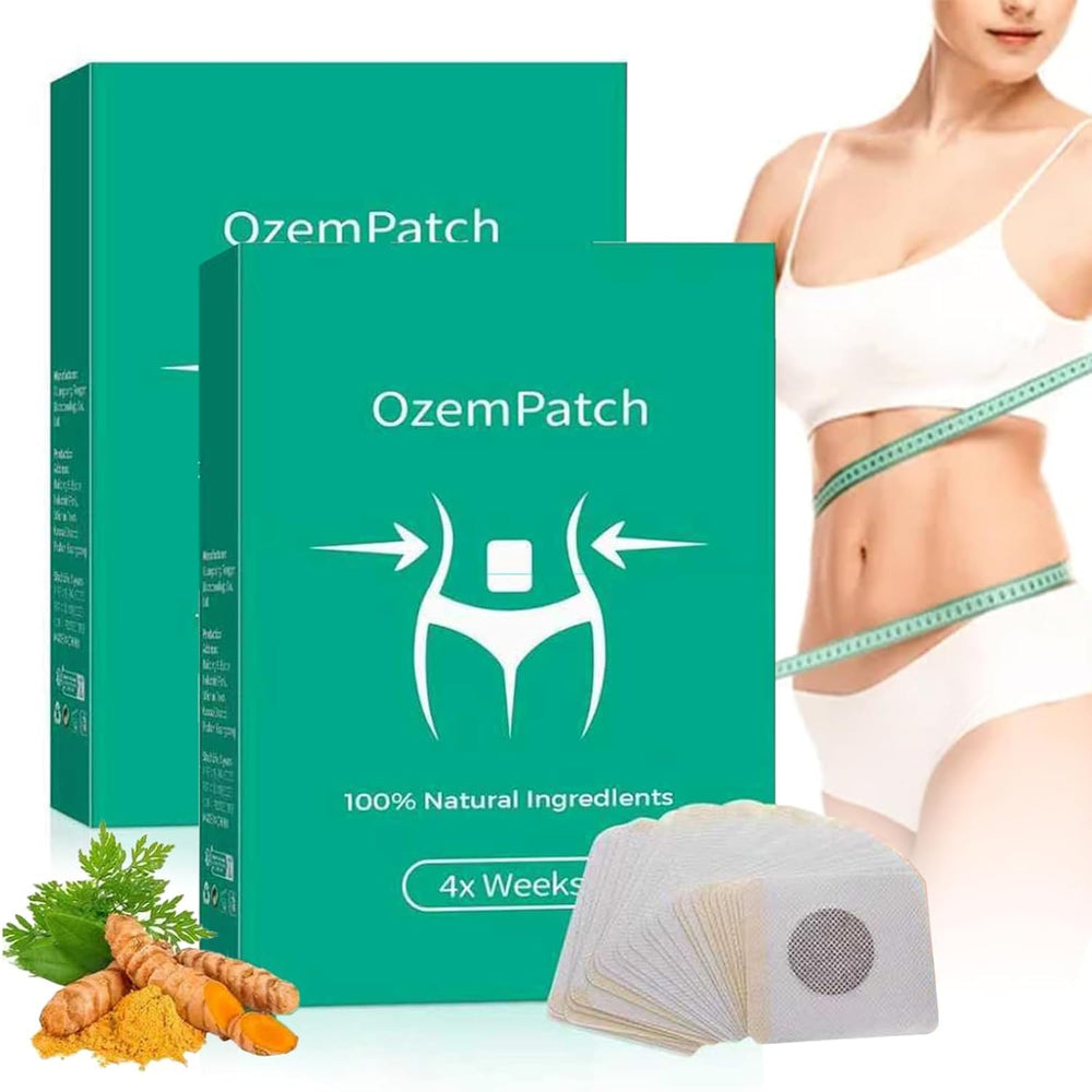 MUPUFU Rejuvacare Ozem Patch front-view box showing compact skin-friendly packaging.