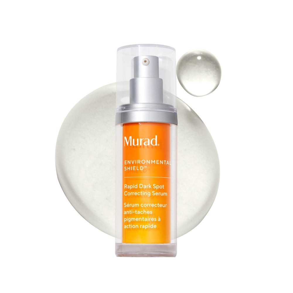 Murad Rapid Dark Spot Correcting Serum bottle for brightening daily glow and even tone.