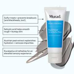 Murad Rapid Relief texture close-up highlighting clay-based smooth feel
