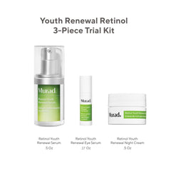 Murad Youth Renewal Eye Serum bottle demonstrates 360-degree renewal for the eye area.