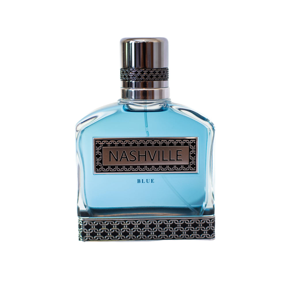 Murcielago Nashville Blue bottle highlights premium craftsmanship for a refined presence.