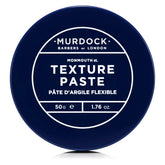 Murdock London Texture Paste jar close-up showing soft hold and low sheen.