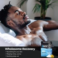 Muscle Rehab skin-nourish epsom soak delivering hydration and soft skin after bathing