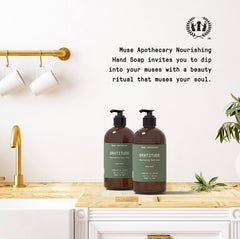 Muse Apothecary Hand Ritual close-up on skin showing gentle moisturizing action
