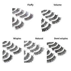 MUSELASH soft-band demi-wispies closeup shows comfortable wear and natural flair