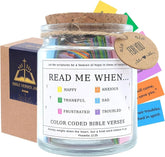Musemory Bible Verse Jar open card showing a verse for daily reflection