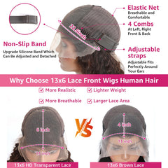 MXTQO chocolate brown deep wave with Swiss lace and baby hair for natural hairline