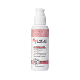 MyChelle Fruit Enzyme Cleanser bottle close-up highlighting gentle exfoliation for radiant skin.