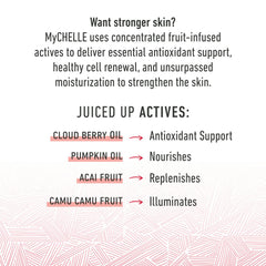 MyChelle Cloudberry Extract focus highlights antioxidants for nourishment