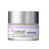 MyCHELLE Supreme Polipeptido Cream para el contorno, levantamiento suave y piel más firme.