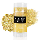 Mysense Gold Body Glitter Stick applies glitter for a vibrant party look.