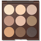 MYSTER ROSEY neutral palette compact with mirror for quick on-the-go looks