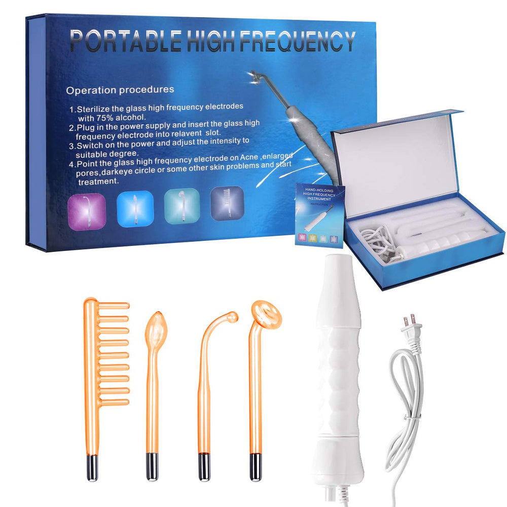 MYSWEETY high-frequency wand front view for convenient at-home skin care