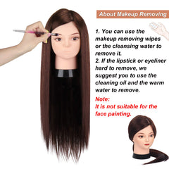 MYSWEETY 20-inch hair length detail supports curling, straightening, and updos.