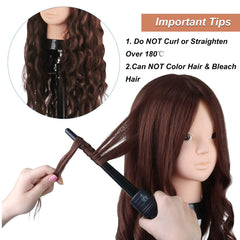 MYSWEETY stand and clips secure the styling head during demonstrations.