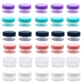 MYYZMY 30pcs clear sample containers set for easy cosmetic organization and quick sampling