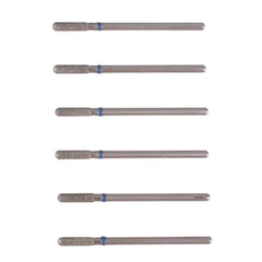MZCMSL cuticle drill bits with cylinder and round top for precise, gentle prep.