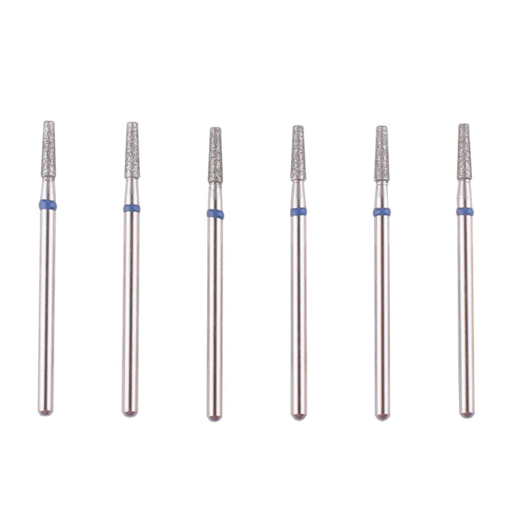 MZCMSL tapered barrel cuticle bit set in case for easy storage and on-the-go use