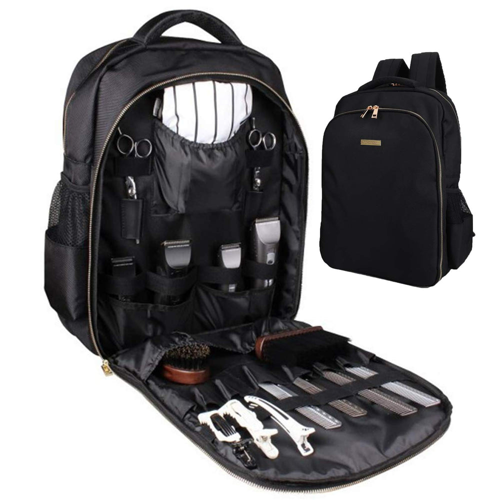 NADAENMF barber bag organizer backpack with spacious main compartment for easy tool access
