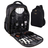 NADAENMF barber bag organizer backpack with spacious main compartment for easy tool access