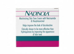 Nadinola application swatches demonstrate gentle spreading for daily use