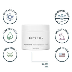 NAELI Retinoid Night Cream with hyaluronic acid for hydration and plump skin