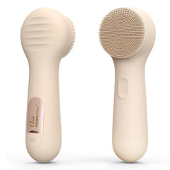 Nagra-Coola CLIE 2.0 front view shows a soft silicone brush for gentle cleansing.