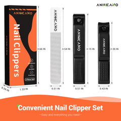 Nail Clippers straight-cut blade detail highlights precision cutting for nails.