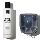 Nailboo 100% acetone remover bottle pouring for quick polish removal