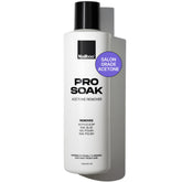 Nailboo 100% acetone remover bottle close-up for quick polish removal