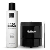 Nailboo acetone remover bottle, 16oz, for quick at-home polish removal.