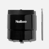 Nailboo Magic Soak Bowl setup for at-home manicure with mess-free soaking.