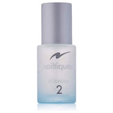 Nailtiques Formula 2 Nail Protein bottle boosts strength for soft, peeling nails.