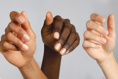 Nailtiques Formula 2 nails before-after sequence shows stronger-looking nails