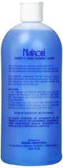 Nairobi Wrapp-It Shine foam in action on hair during application for easy styling.