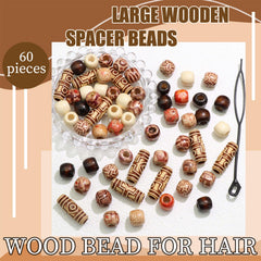 NAISKA braid beads on hair demonstrating easy styling and added detail