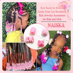 NAISKA easy-to-use hair beads DIY decoration for quick transformations