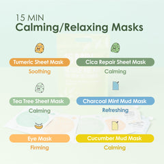 Naisture Calendula Cucumber Mask closeup promoting calming hydration and barrier support.