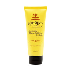 The Naked Bee nourishing body lotion coconut-honey scent provides daily hydration.