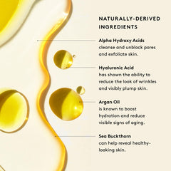 Naked & Thriving Rejuvenate oil bottle showcasing nourishing oils for glow.