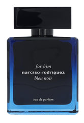 Narciso-Rodriguez Bleu Noir packaging box highlights premium gift-ready presentation.