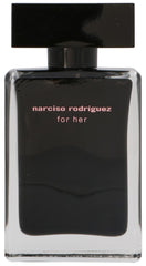 Narciso Rodriguez for Her cap detail showing refined packaging and portability.