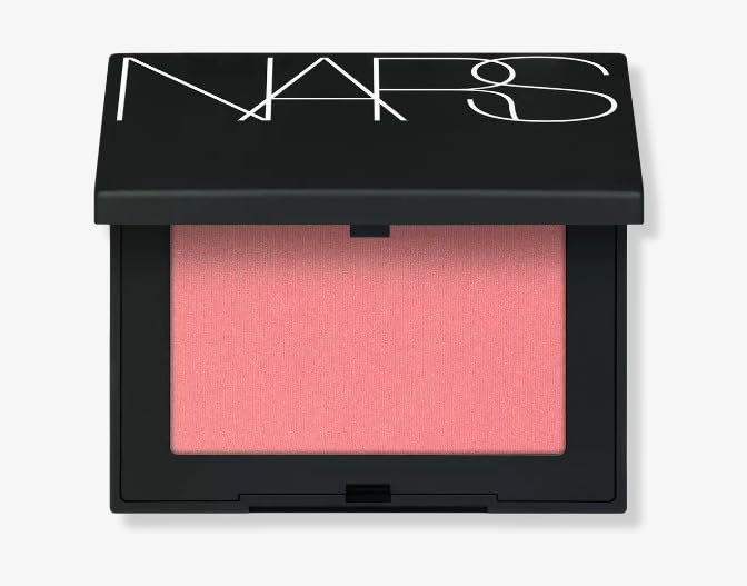 NARS Blush Orgasm Edge in matte peachy pink adds natural radiance for all skin tones.