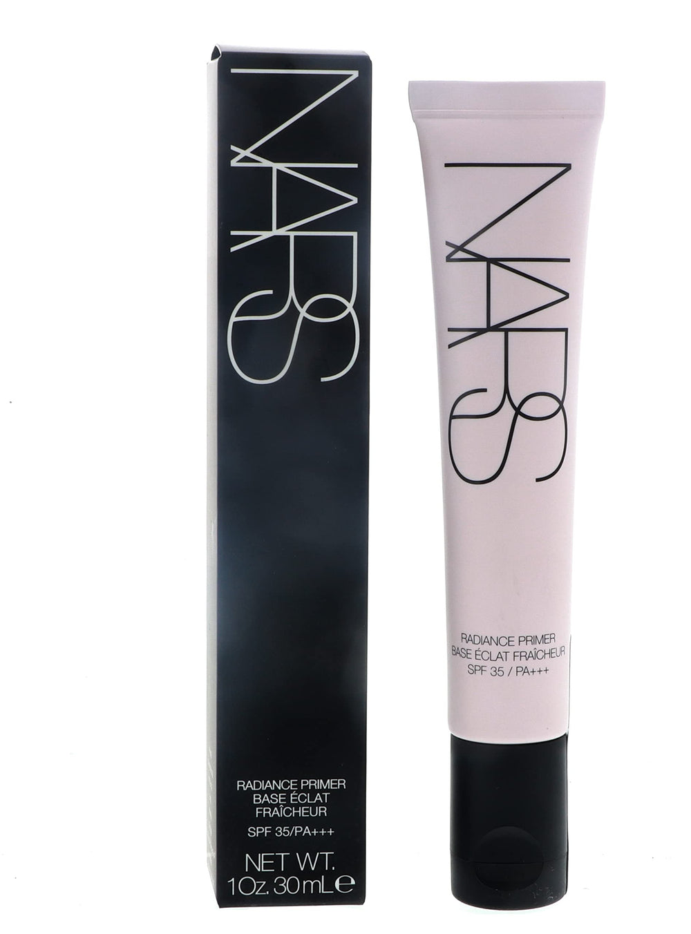 NARS Radiance Primer SPF 35 bottle ready to prime radiant skin.