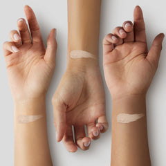 NARS Radiant Creamy Concealer Chantilly applicator swatch shows lightweight coverage for a well-rested look