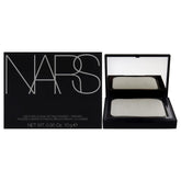 NARS Translucent Crystal compact close-up shows weightless setting and glow.