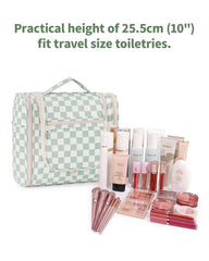 Narwey bag assembled on hook saves space in bathroom or hotel