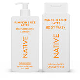 Native Body Wash pump bottle for quick, hydrating daily cleanse.