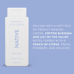 Native Body Wash shower scene evokes refreshing scent for spa-like routines